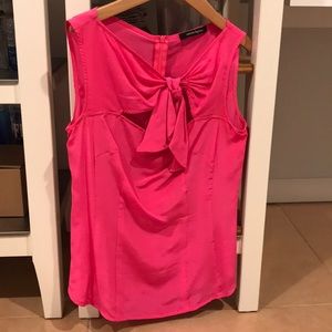 Nanette Lepore blouse (neon pink)